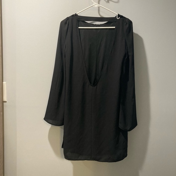 Express, black dress, open back - Picture 2 of 2
